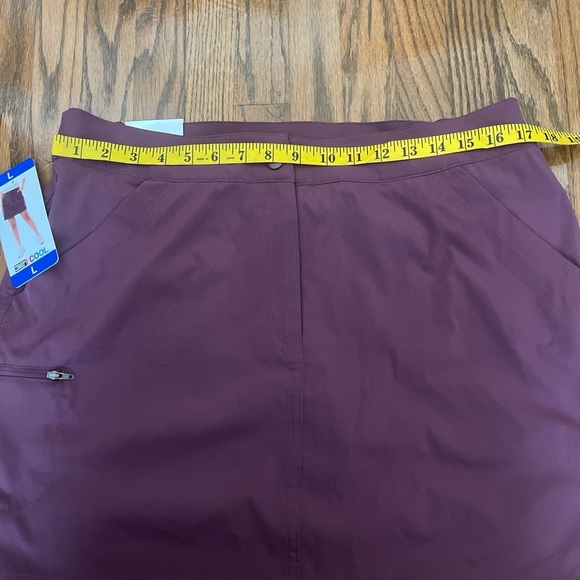 32 Degrees Tech Skort Crushed Violet Size L New With Tag - Picture 10 of 14